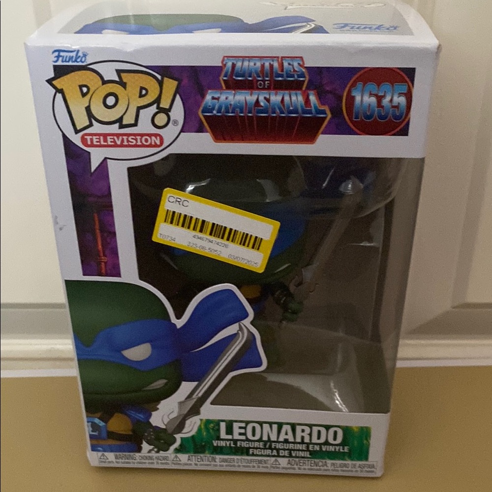 Funko Pop! Turtles of Grayskull Leonardo with Blue Mask